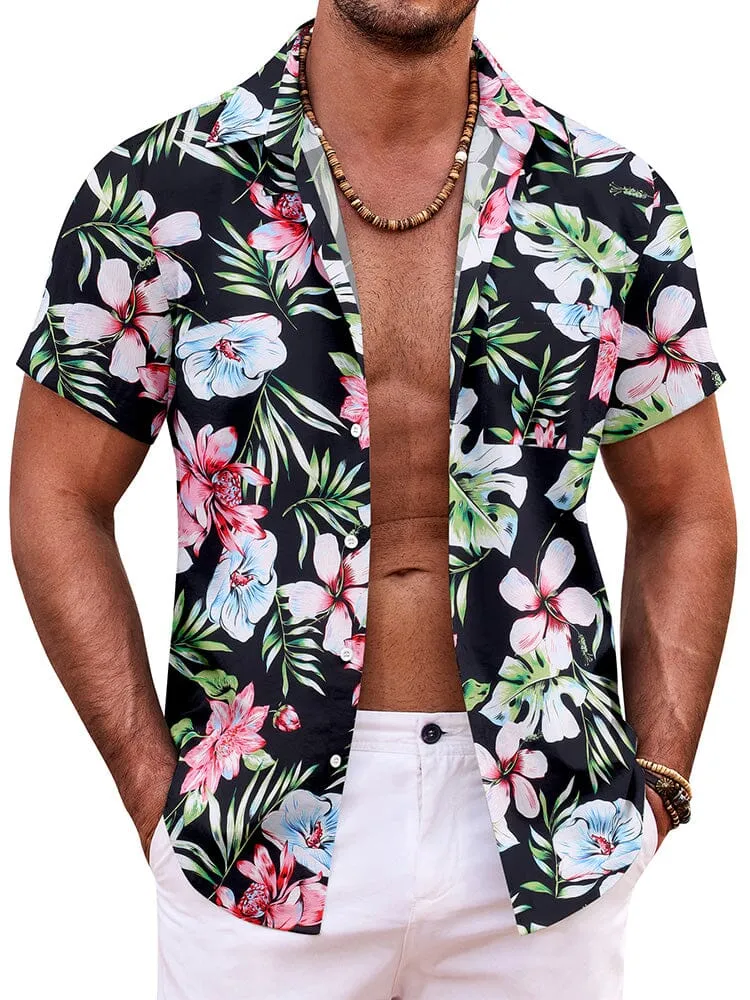 Summer Beach Floral Print Shirt (US Only)