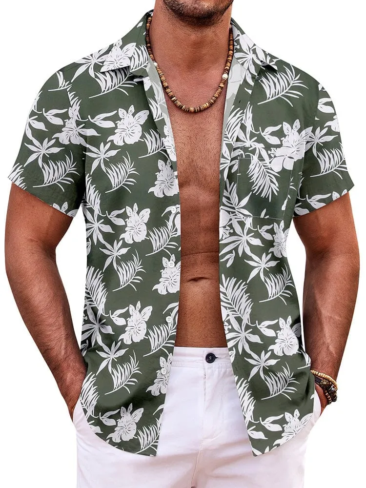 Summer Beach Floral Print Shirt (US Only)