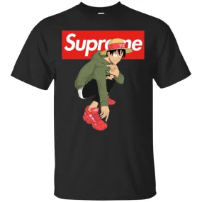 Supreme One Piece Y3 T-shirt Men Cotton T-Shirt