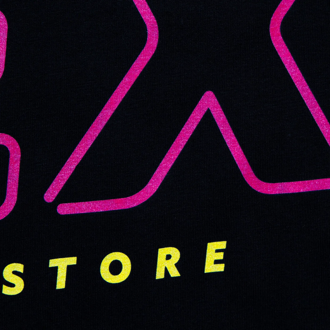 Synth Sex Neon Back Print - Tshirt - Black