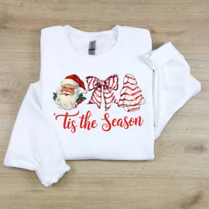 'Tis The Season Christmas Crewneck Sweatshirt