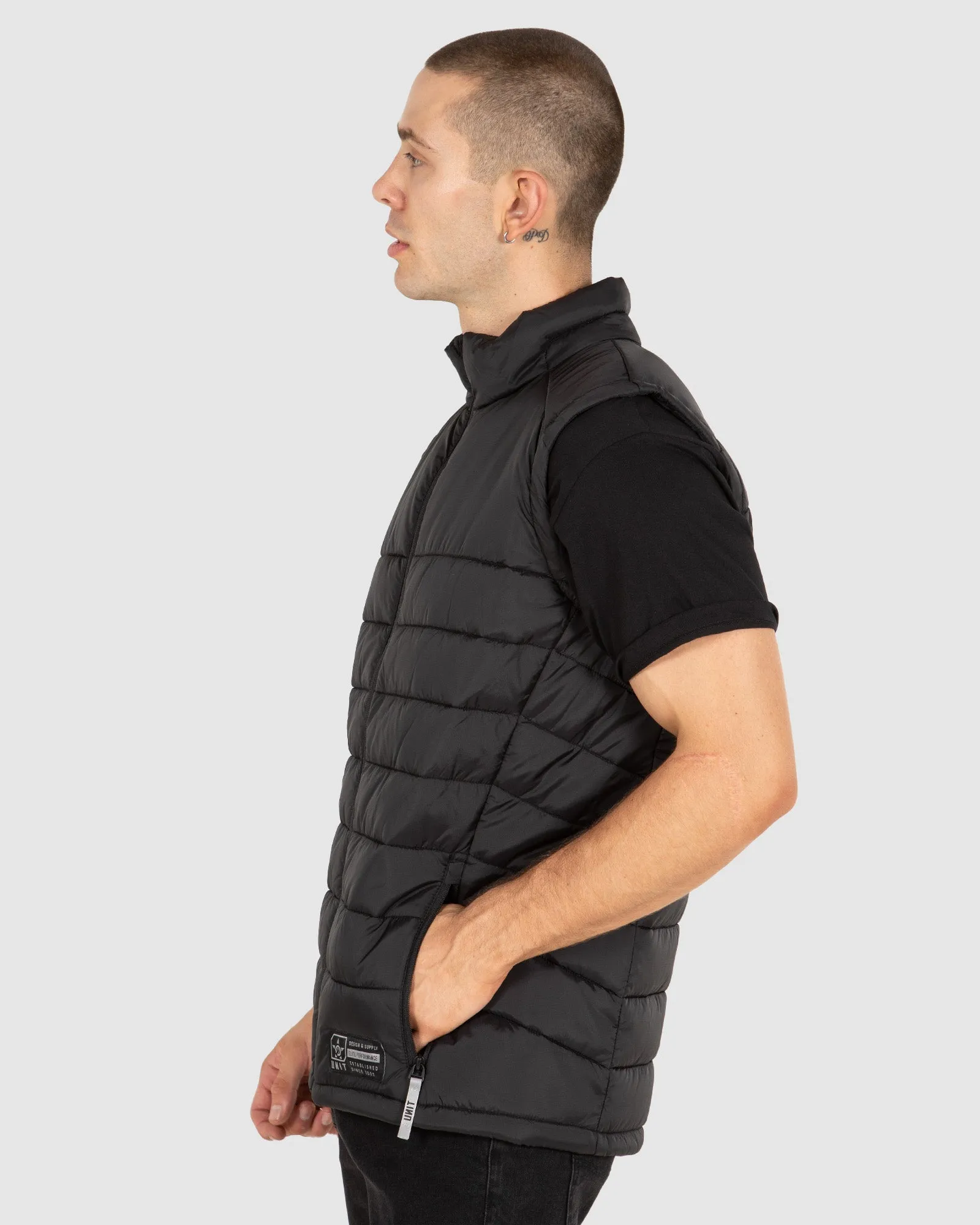 UNIT Ridge Mens Puffer Vest