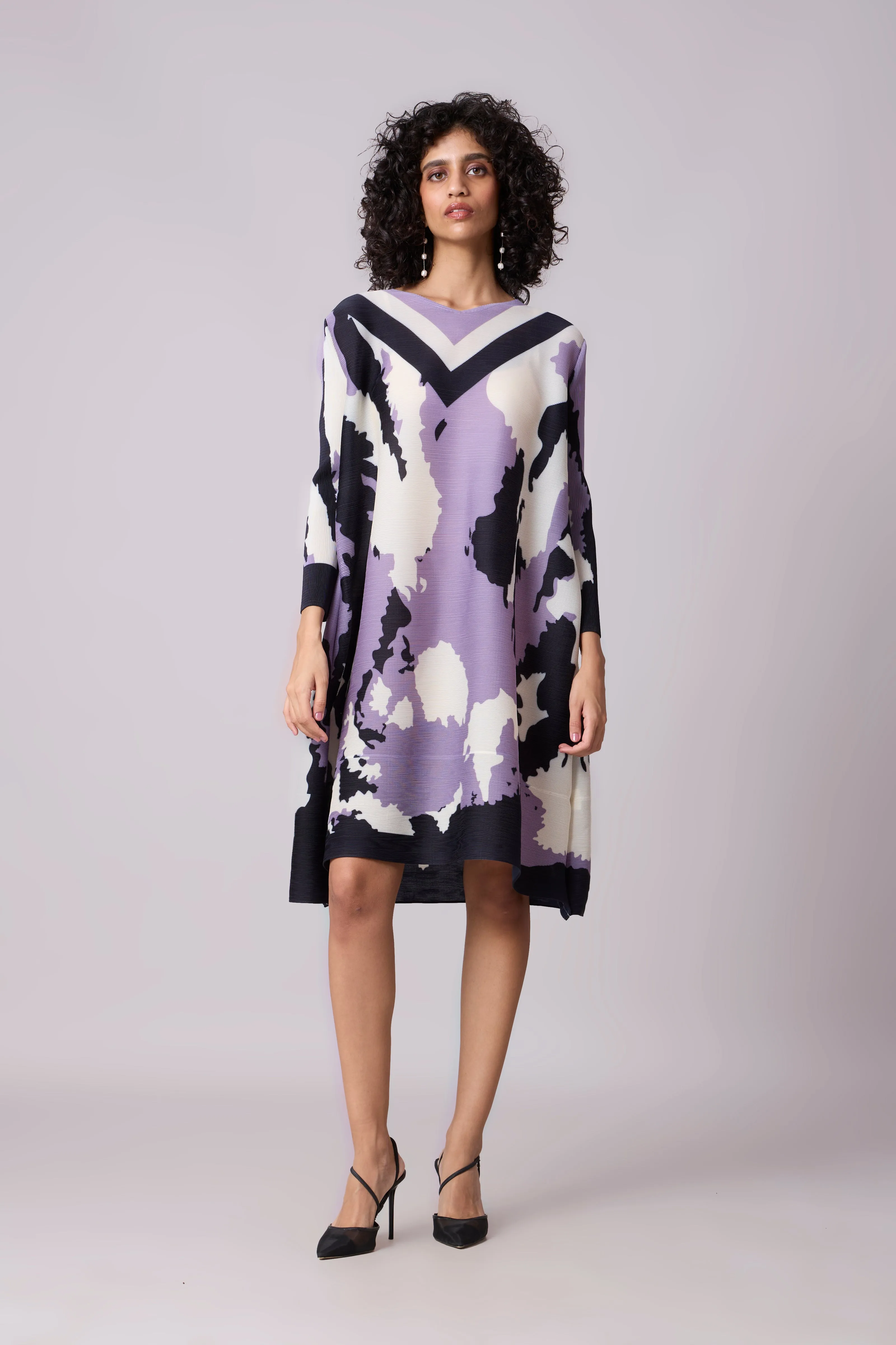 Willow Print Dress - Multicolour