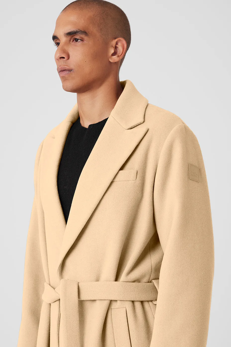 Wool Gameday Overcoat - Camel