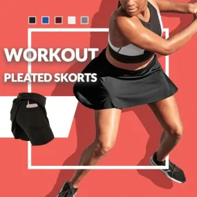 Workout Pleated Skorts