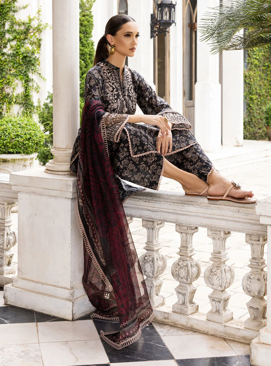 Zainab Chottani Tahra Lawn Collection  – Onyx-Aura 6A